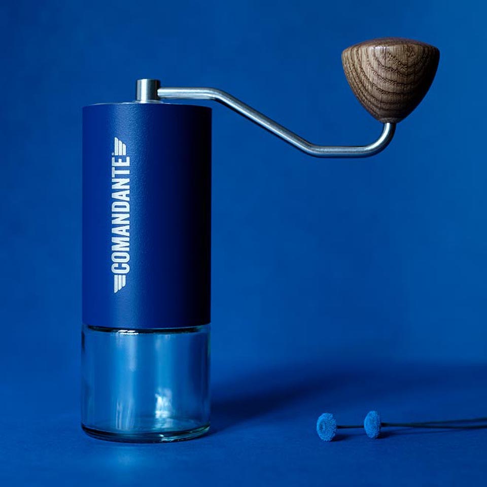 Comandante C40 MK3 Nitro Cobalt Handmühle - Municoffee Company GbR