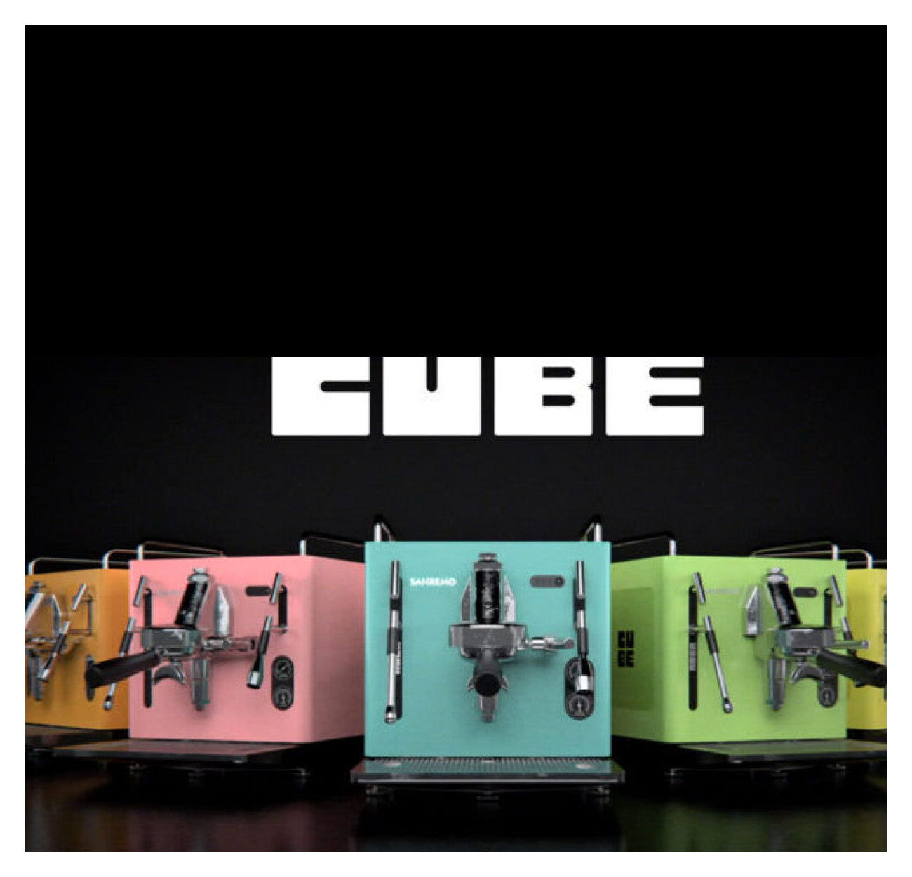 Sanremo Cube (Verschiedene Modelle und Farben) - Municoffee Company GbR