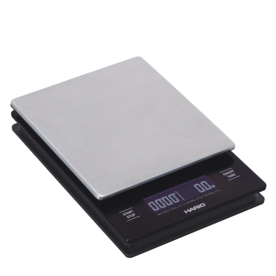 Hario V60 Metal Drip Scale Timer / Waage mit Timer