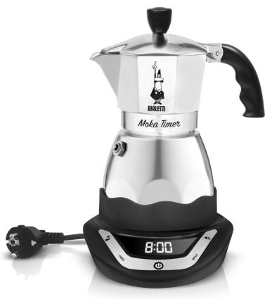 Bialetti Moka Timer, elektrischer & programmierbarer Espressokocher