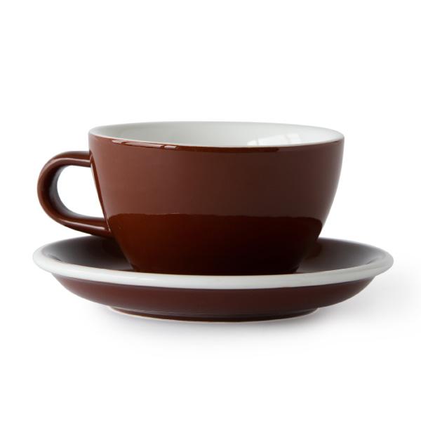 Acme Latte Cup 280ml mit Untertasse (verschiedene Farben)